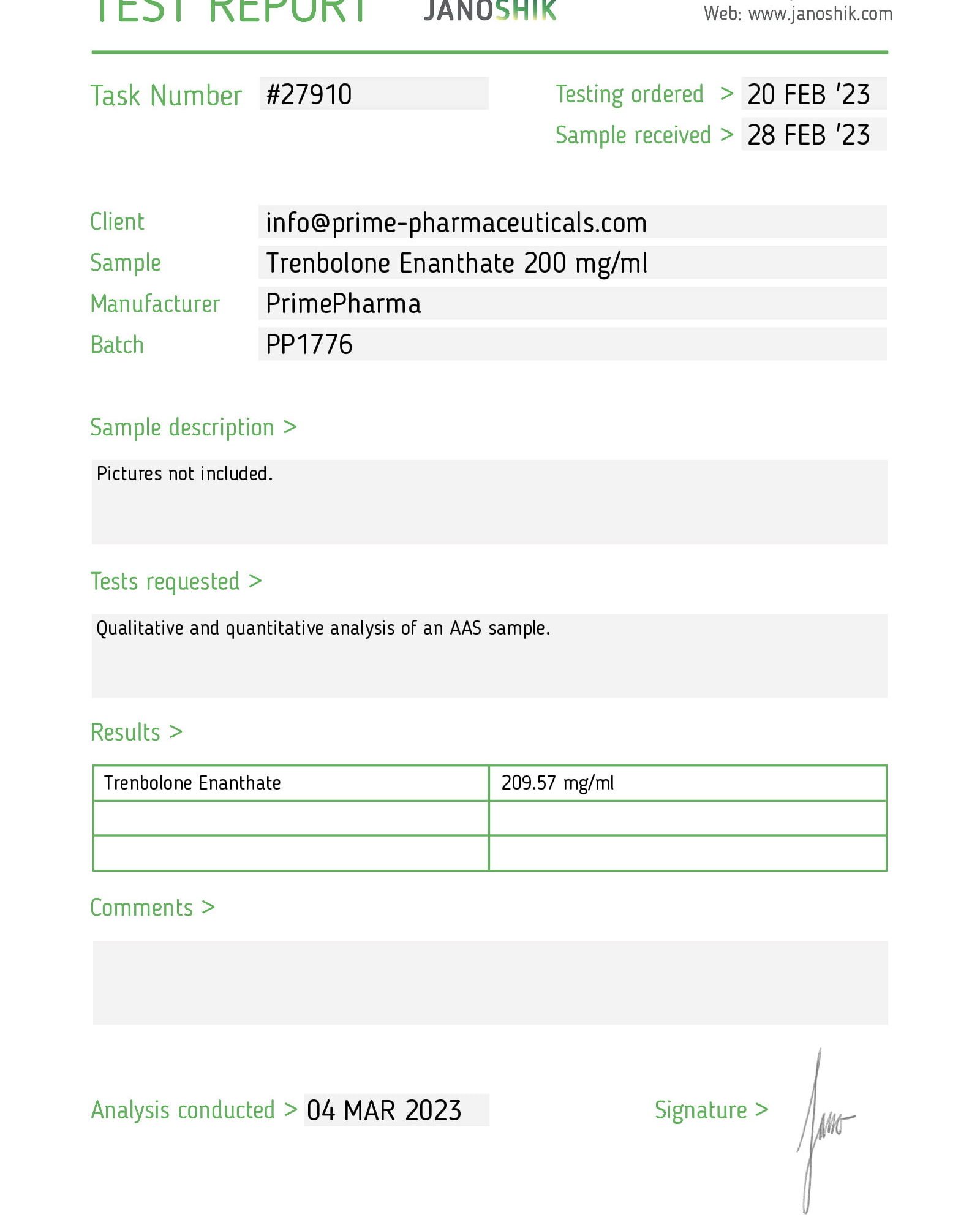 Trenbolone Enanthate kopen