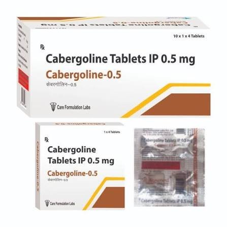Doos cabergoline 40x 0.5mg SUPER SALE (exp 2026 blijven bruikbaar)